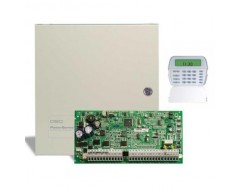 DSC PC 1616 Alarm Paneli + Büyük Metal Kabinet + PK 5501 Şifre Paneli
